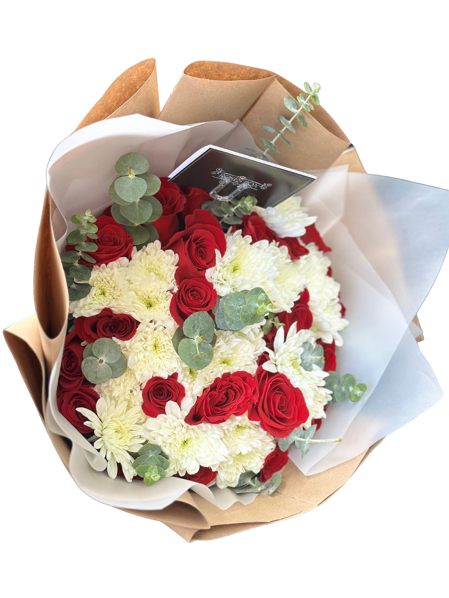 Ramo premium rosas y claveles