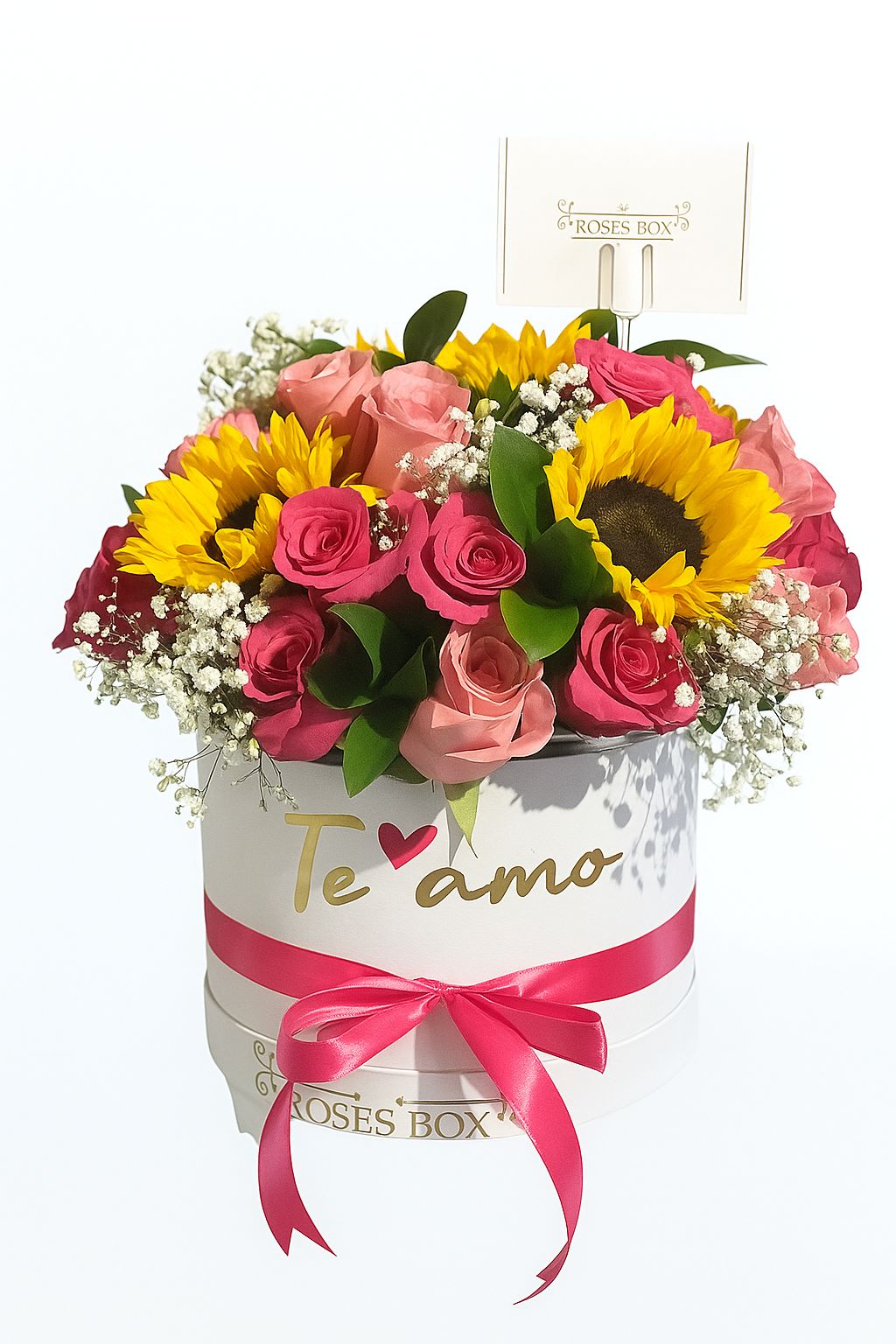 Bouquet Mix Rosas y Girasoles