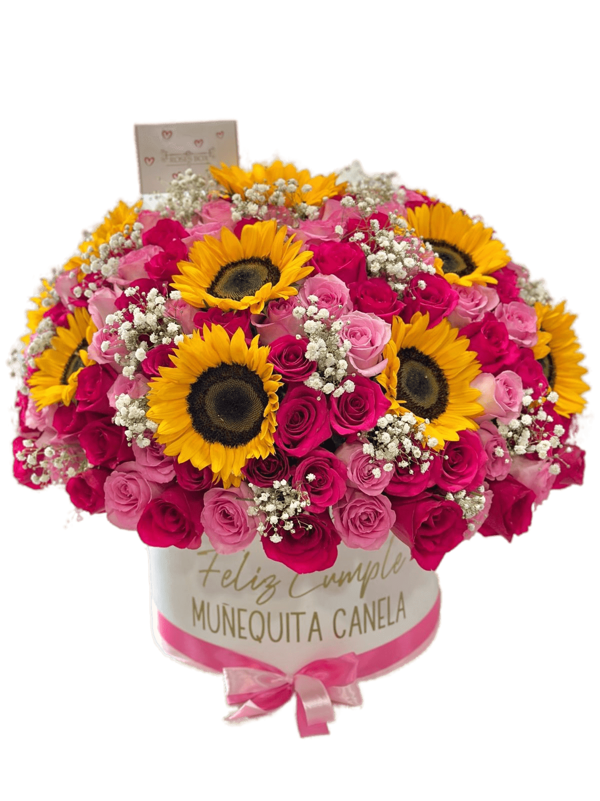 Bouquet Mix Rosas y Girasoles