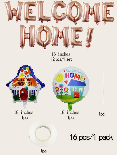 Globos Welcome Home