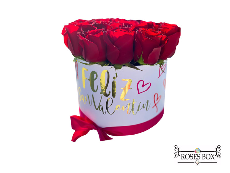 Round Box 25 Rosas